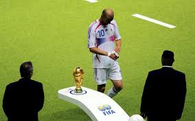 zidane ejected due to head butting